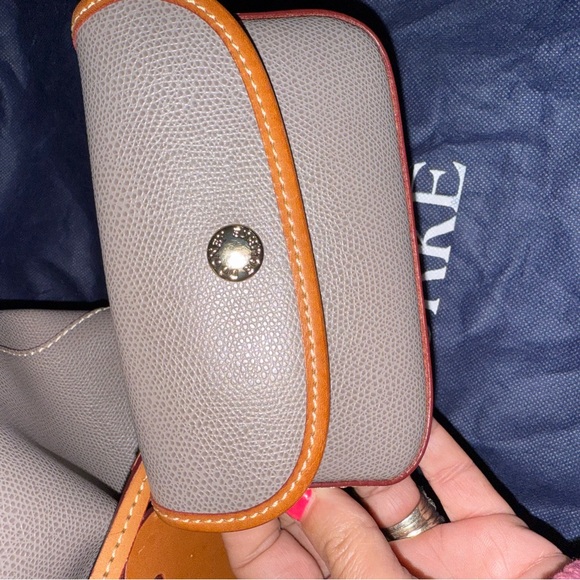 Browngray Dooney And Bourke Shelby Shopper Tote with dust bag and clip on wallet - Picture 4 of 14